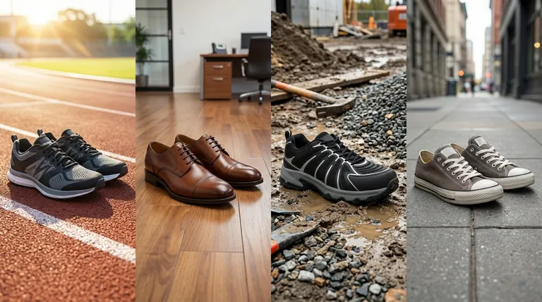 ¿Cómo varía la elección del material del calzado según el tipo de actividad? Una guía para un rendimiento óptimo