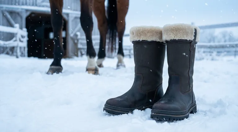 Quels sont les avantages des bottes d'équitation d'hiver ? Sécurité essentielle et chaleur pour les cavaliers par temps froid
