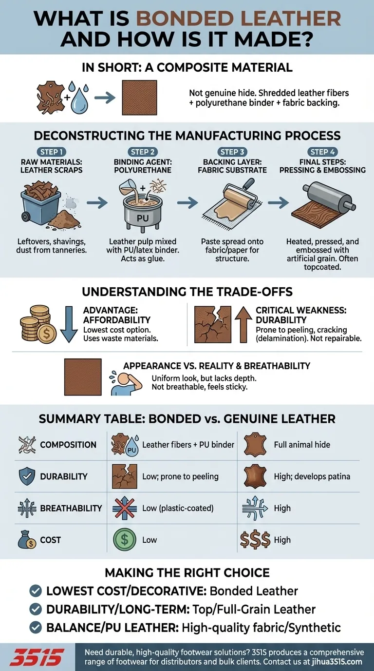 Qu'est-ce que le cuir reconstitué et comment est-il fabriqué ? Un guide sur sa composition et sa valeur Guide Visuel