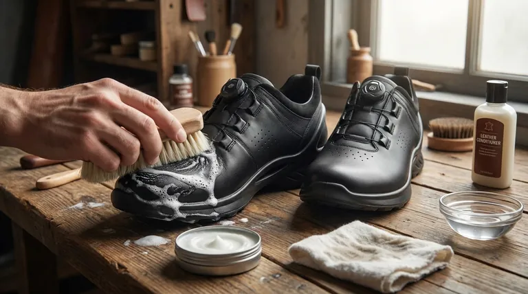 Quand le savon de selle est-il recommandé pour nettoyer les chaussures en cuir ? Un guide de restauration en profondeur