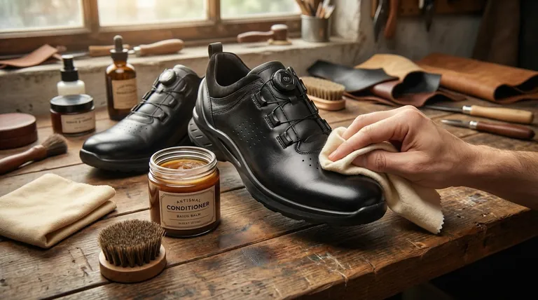 Pourquoi le conditionnement est-il important pour les chaussures en cuir ? Prévenir les craquelures et prolonger la durée de vie des chaussures