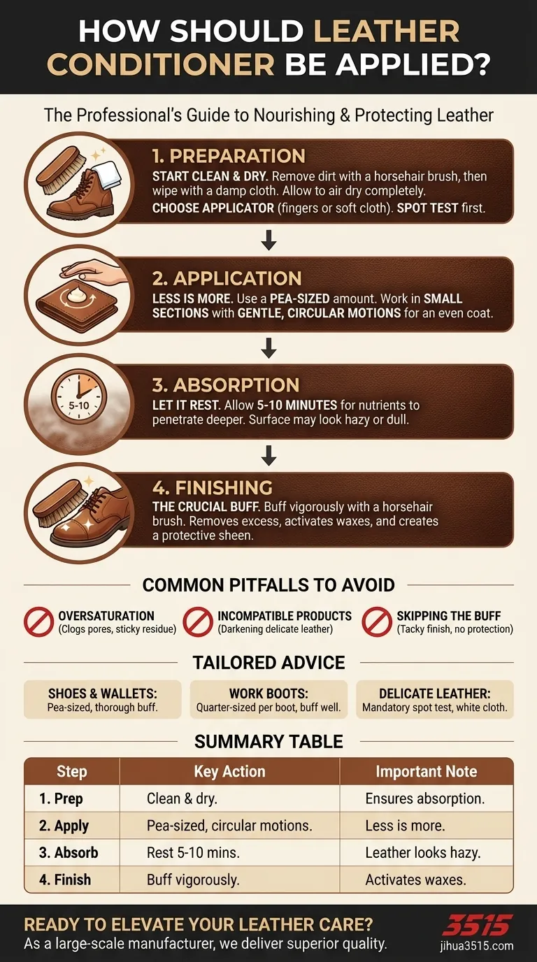 Comment appliquer un revitalisant pour cuir ? Un guide étape par étape pour des résultats parfaits Guide Visuel