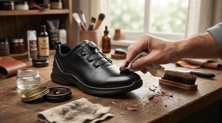 Comment appliquer la cire à lustrer sur des chaussures en cuir ? Guide étape par étape pour un miroir parfait