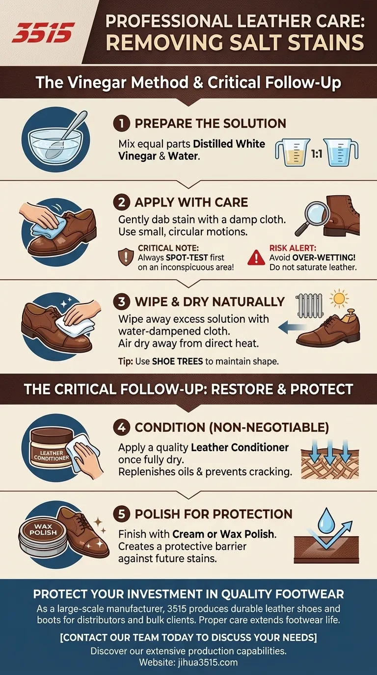 Comment enlever les taches de sel des chaussures en cuir ? Un guide simple pour restaurer vos chaussures Guide Visuel