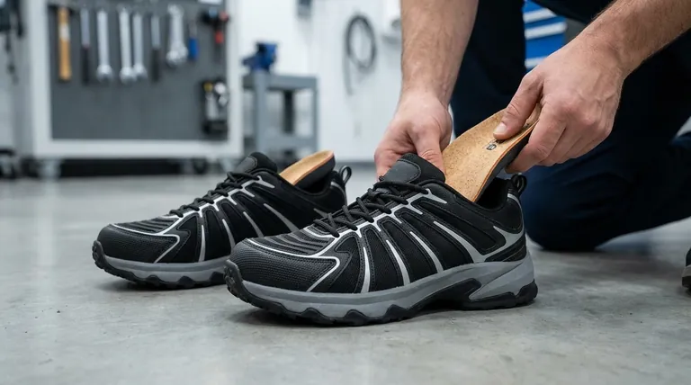 ¿Por qué llevar sus propias plantillas al probarse zapatos antideslizantes? Asegure un ajuste perfecto para su jornada laboral