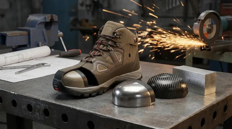 Quali materiali vengono utilizzati nella protezione delle punte delle scarpe antinfortunistiche? Acciaio, composito o alluminio?