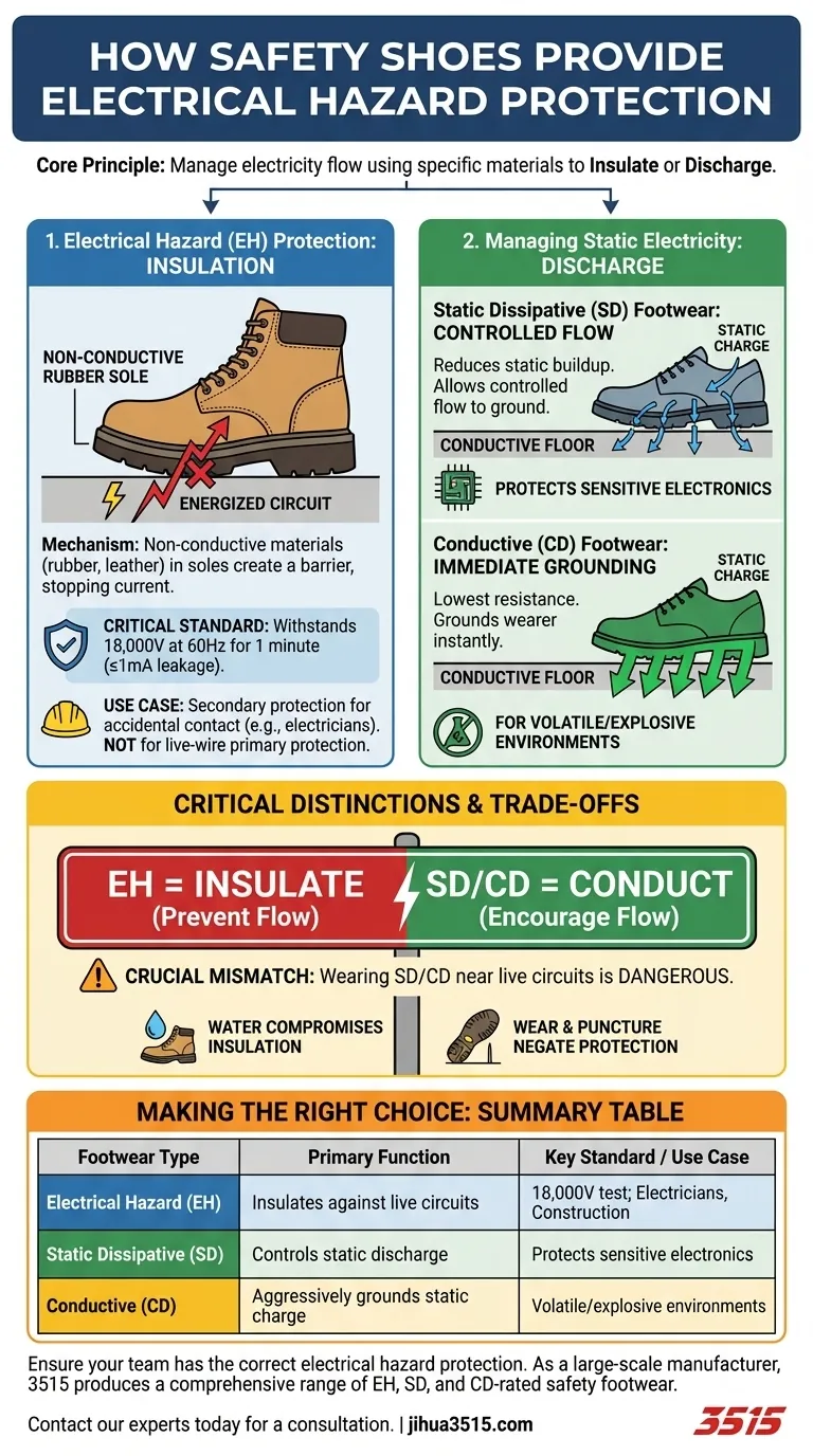 안전화는 어떻게 전기 위험으로부터 보호해 주나요? 작업장 안전을 위한 필수 통찰력 시각적 가이드