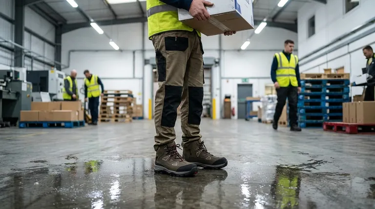 كيف تدعم الأحذية المقاومة للانزلاق الراحة للعاملين الذين يقفون طوال اليوم؟ مصممة للدعم والسلامة طوال اليوم