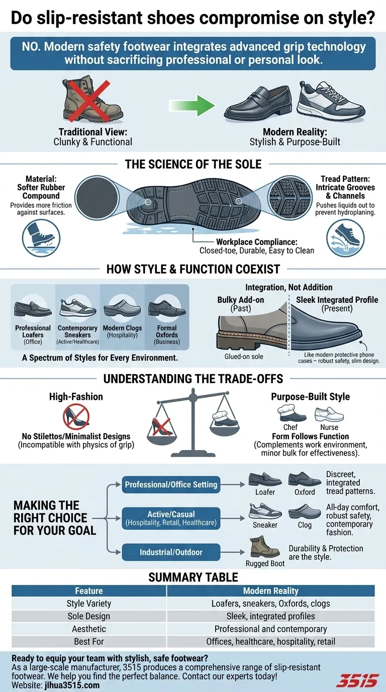 Les chaussures antidérapantes font-elles un compromis sur le style ? Découvrez les chaussures de sécurité modernes qui ont fière allure Guide Visuel
