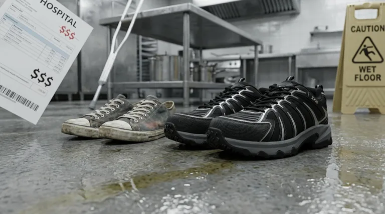 Quelle est la considération de coût lors du choix entre des chaussures antidérapantes et des baskets de tous les jours ? Évitez la fausse économie