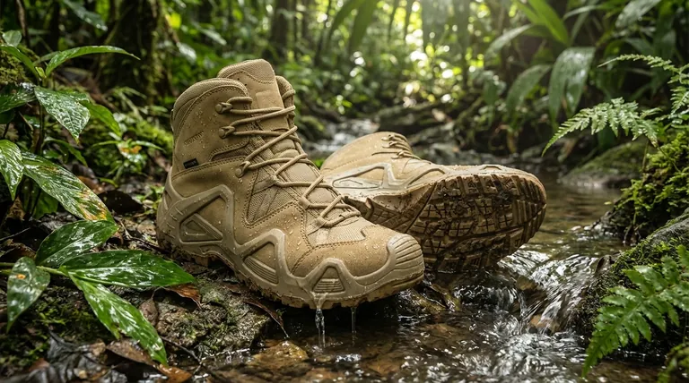 Quels matériaux sont utilisés dans la construction des bottes de jungle ? Un guide des chaussures durables et à séchage rapide