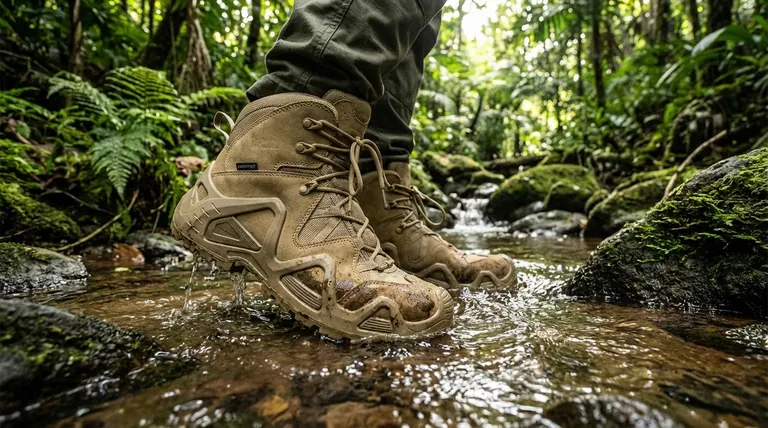 Les bottes de jungle peuvent-elles être utilisées pour la pataugeoire et la randonnée ? Maîtrisez la gestion de l'eau dans les climats chauds et humides