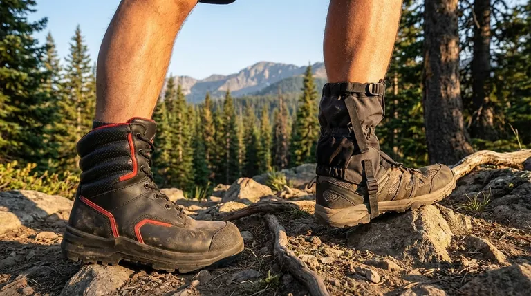 ¿Qué factores se deben considerar para la comodidad y el ajuste al elegir entre polainas y botas? Equilibrio entre comodidad adaptable y soporte integrado