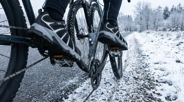 Les bottes de cyclisme d'hiver peuvent-elles être utilisées pour le cyclisme sur route et hors route ? La clé est le système de taquet