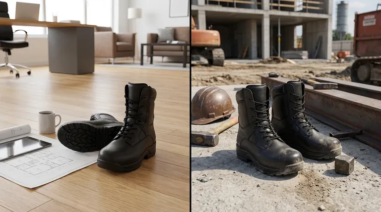 소프트 토와 안전 토의 차이점은 무엇인가요? 귀하의 직무에 맞는 토 보호 기능을 선택하세요.