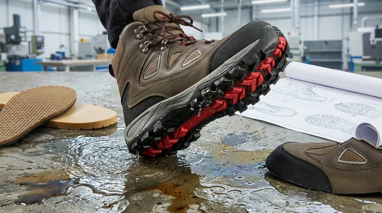 ¿Qué aspectos del material y la construcción se deben considerar al elegir calzado de trabajo antideslizante? Una guía de seguridad y durabilidad