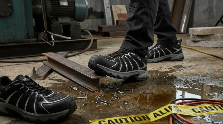 Quais recursos de segurança adicionais podem ser necessários em sapatos de trabalho antiderrapantes? Proteção Essencial para o Seu Local de Trabalho