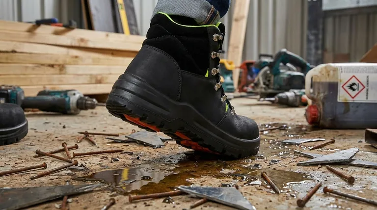 ما هي المخاطر الشائعة التي تهدد أقدام العاملين في مكان العمل؟ دليل للحماية الفعالة للقدم