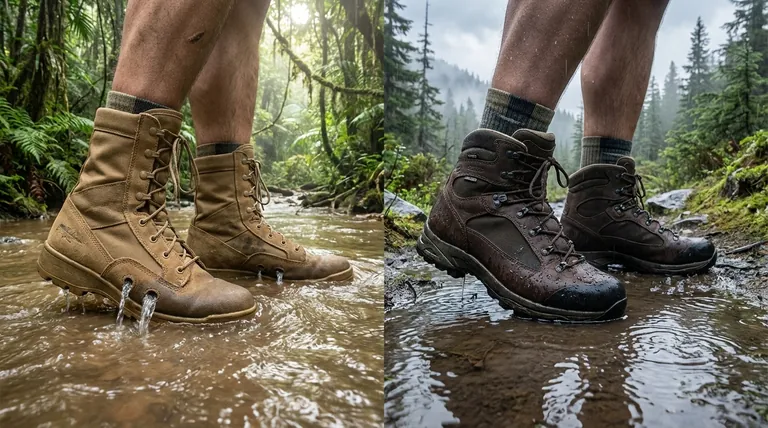 Quelles sont les principales différences entre les bottes de jungle et les bottes de randonnée Gore-Tex ? Choisissez la bonne botte pour n'importe quel environnement