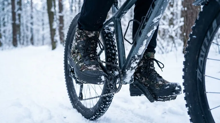 Quelles sont les options de chaussures alternatives suggérées pour le vélo en hiver ? Économisez de l'argent sur les bottes chaudes d'hiver