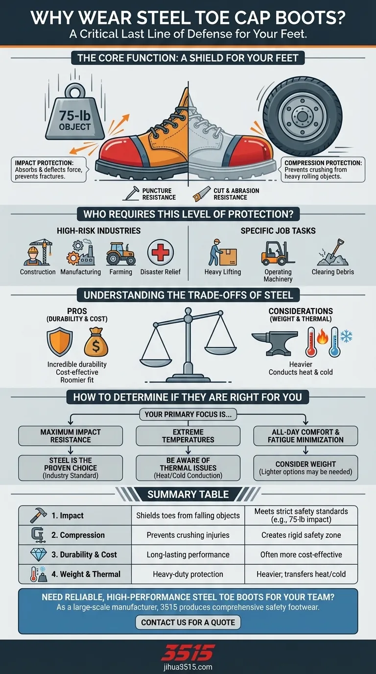 사람들은 왜 강철 발가락 보호대가 달린 부츠를 신을까요? 발 보호를 위한 궁극의 가이드 시각적 가이드