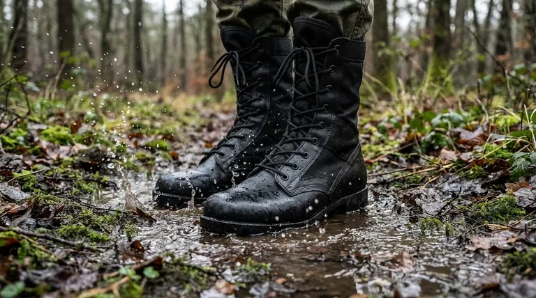 Les bottes militaires sont-elles imperméables ? Cela dépend de leur conception et de votre mission