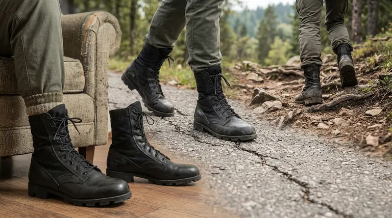 Comment roder des bottes militaires avant une randonnée ? Un guide étape par étape pour prévenir les ampoules