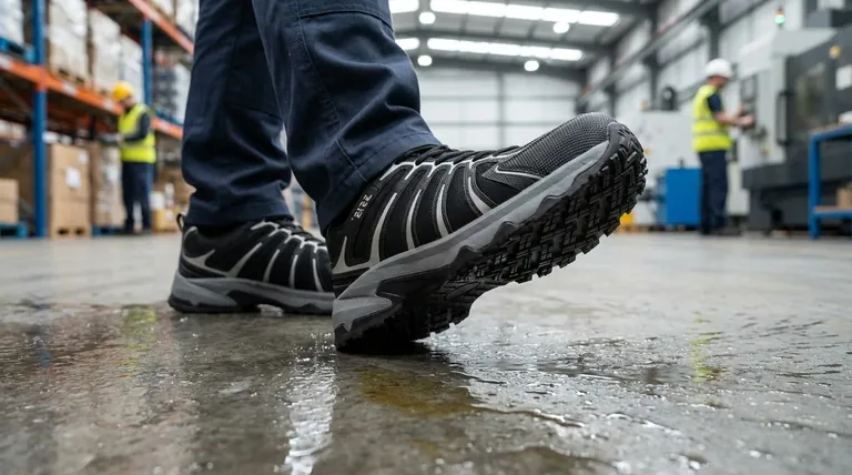 ¿Cuáles son los tipos comunes de calzado antideslizante disponibles? Encuentra la tracción adecuada para tu entorno de trabajo.