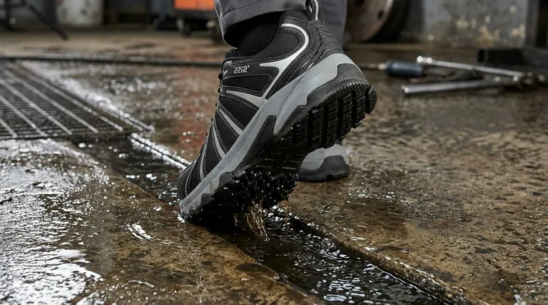 Что делает рабочую обувь нескользящей? Инженерная система для превосходного сцепления