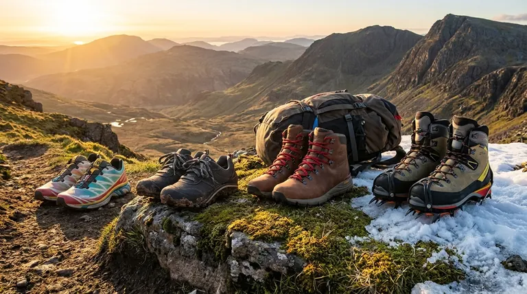 Quels sont les quatre principaux types de chaussures de randonnée ? Trouvez votre correspondance parfaite sur les sentiers