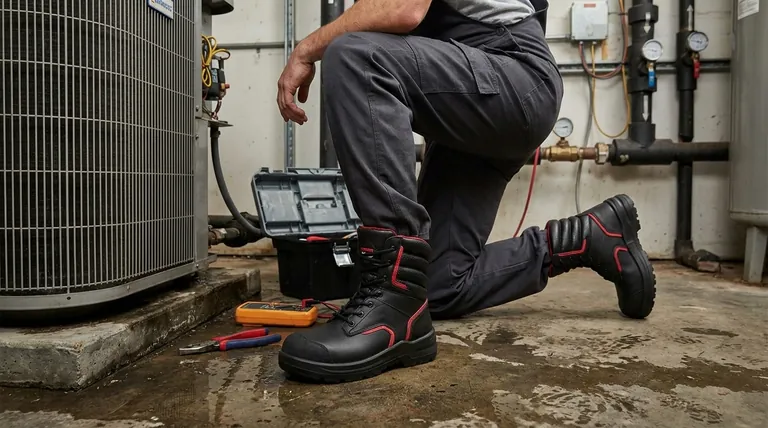 Quelles caractéristiques les techniciens CVC doivent-ils rechercher dans leurs bottes de travail ? Trouvez le mélange parfait de sécurité et de confort