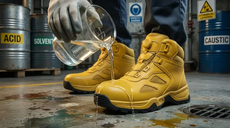 Quelles caractéristiques les travailleurs exposés aux produits chimiques doivent-ils rechercher dans leurs bottes de travail ? Guide essentiel pour la sécurité