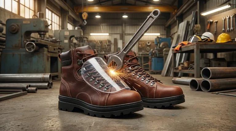 Come le protezioni metatarsali migliorano la sicurezza delle calzature da lavoro? Prevenire infortuni da schiacciamento del piede sul lavoro