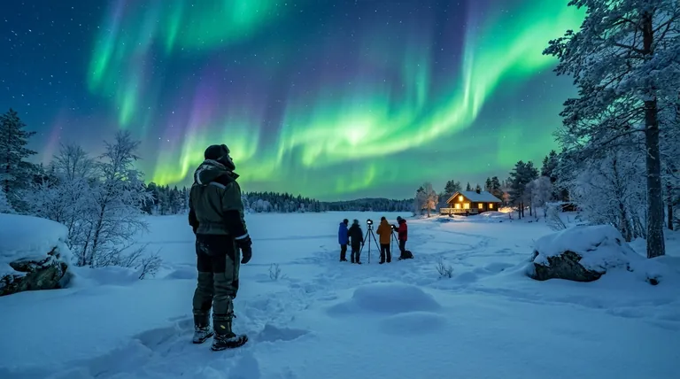 Quelles considérations spéciales en matière de chaussures sont nécessaires pour les activités d'aurores boréales en Norvège ? Équipement essentiel pour l'observation par températures négatives.