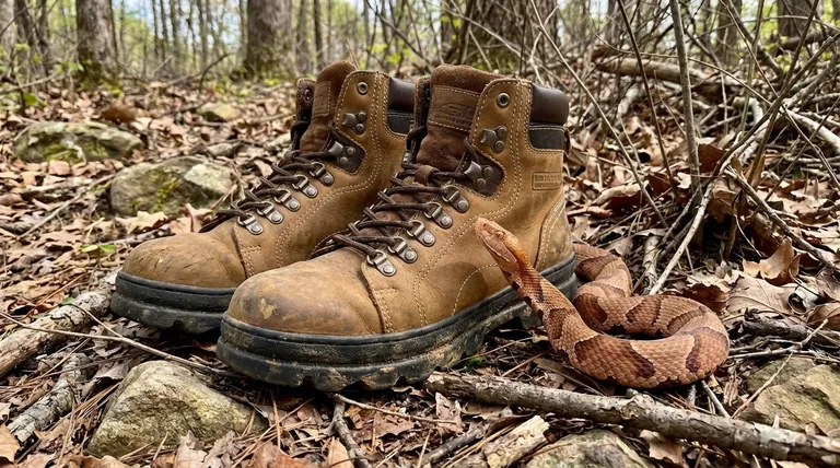 Can copperheads bite through boots? The truth about footwear and snakebite protection.