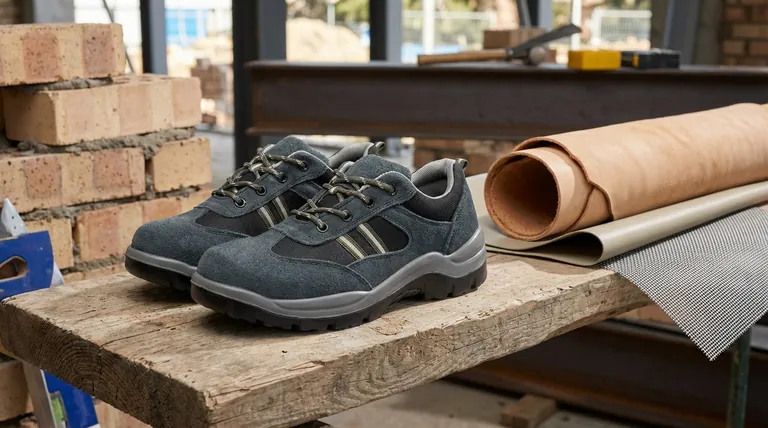 ¿Qué materiales se utilizan para la parte superior de los zapatos de seguridad? Elija el mejor para su entorno de trabajo