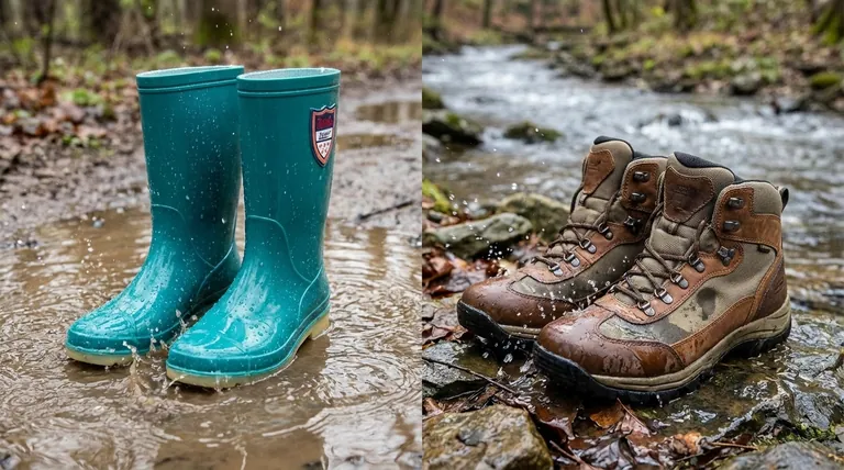 Quelle est la différence entre les chaussures imperméables et les chaussures résistantes à l'eau ? Choisissez la bonne protection pour vos besoins