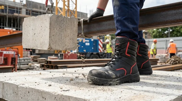 ¿Por qué son importantes las botas de seguridad con protección en la puntera en el trabajo de construcción? Esencial para la defensa contra impactos y perforaciones.