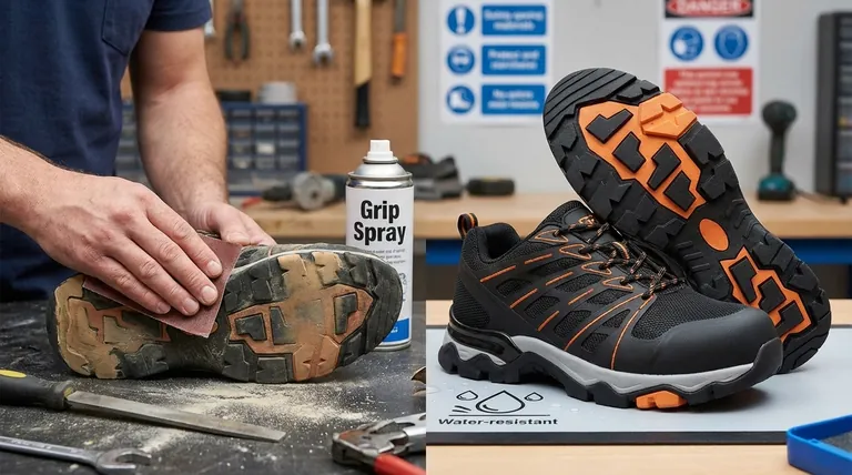 Comment puis-je m'assurer que mes chaussures sont antidérapantes ? Réparations de bricolage vs. Sécurité conçue