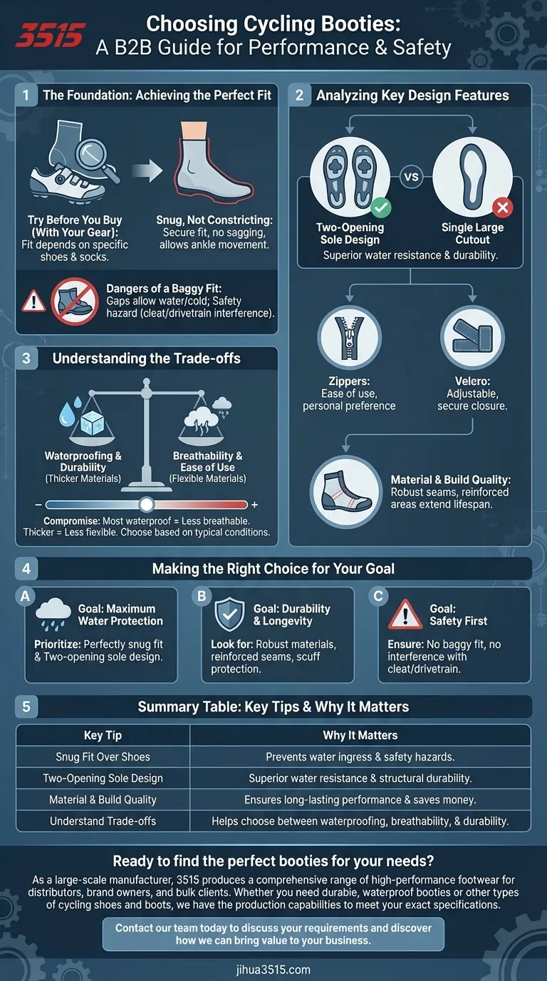 ¿Qué consejos se ofrecen para elegir y usar botines? Consigue el ajuste perfecto para una máxima protección Guía Visual