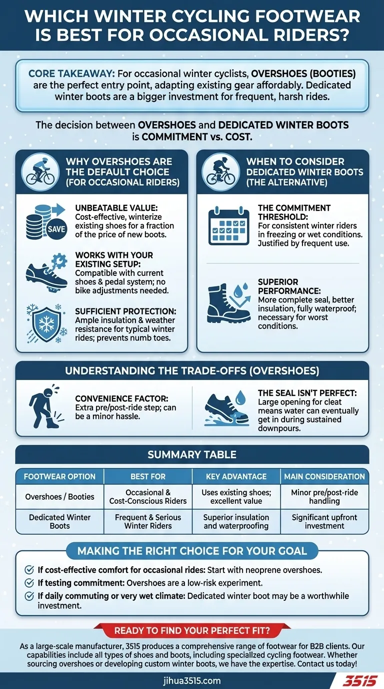 Quelles chaussures de cyclisme d'hiver conviennent le mieux aux cyclistes occasionnels ? Le choix intelligent et économique Guide Visuel