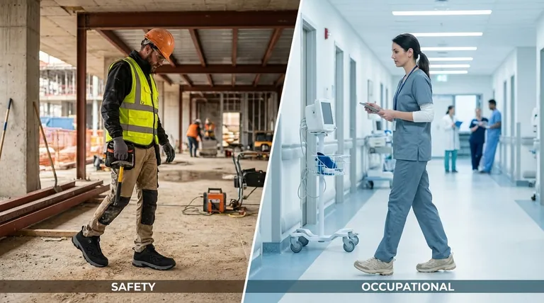 Quelle est la différence entre EN ISO 20345 et EN ISO 20347 ? Choisissez la bonne chaussure pour la sécurité de votre lieu de travail