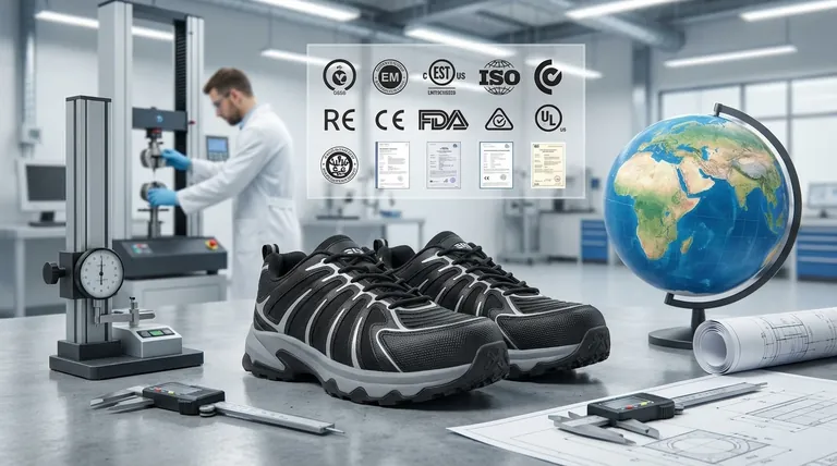 ASTM 및 ISO 외에 언급된 다른 안전 신발 표준은 무엇입니까? 글로벌 규정 준수 탐색