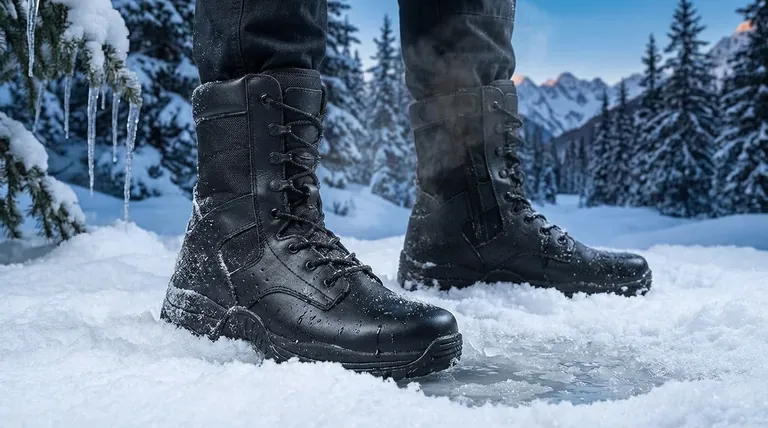 Pourquoi le cuir pleine fleur est-il recommandé pour les bottes d'hiver ? Durabilité et respirabilité imbattables