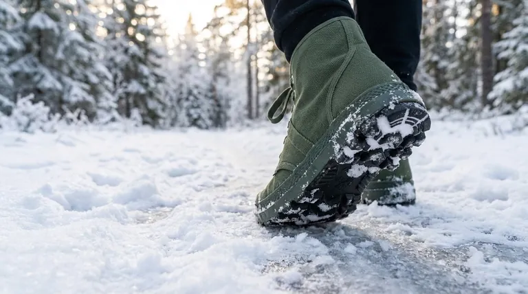 Quels sont les avantages des semelles en caoutchouc pour les bottes d'hiver ? Une adhérence et une chaleur supérieures