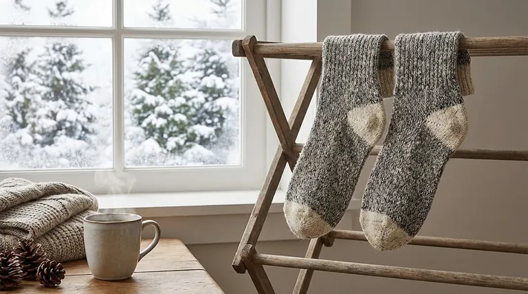 Comment entretenir les chaussettes en laine en hiver ? Évitez le rétrécissement et gardez-les au chaud