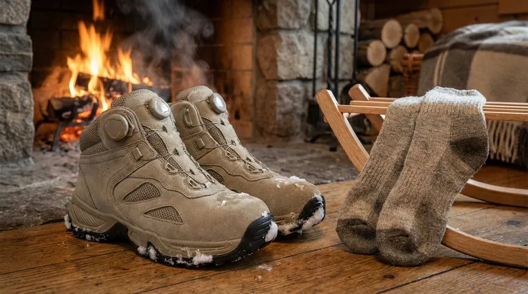 Comment le séchage rapide des bottes et des chaussettes aide-t-il en hiver ? Prévenir le froid et protéger votre équipement