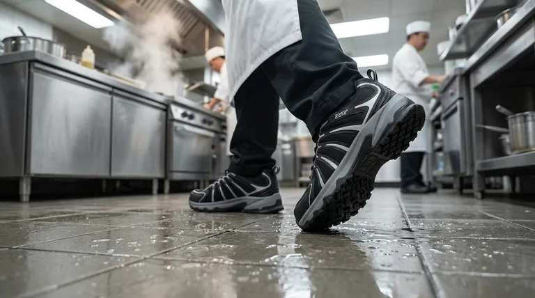 Quali tecnologie vengono utilizzate nelle moderne scarpe antiscivolo? Spiegazione di Advanced Grip & Safety