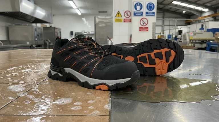 Quali sono le certificazioni comuni per le scarpe antiscivolo? Garantire la sicurezza sul posto di lavoro con la giusta aderenza