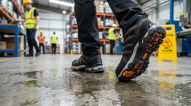 Comment les chaussures antidérapantes contribuent-elles à la sécurité au travail ? Prévenir les glissades et stimuler la productivité